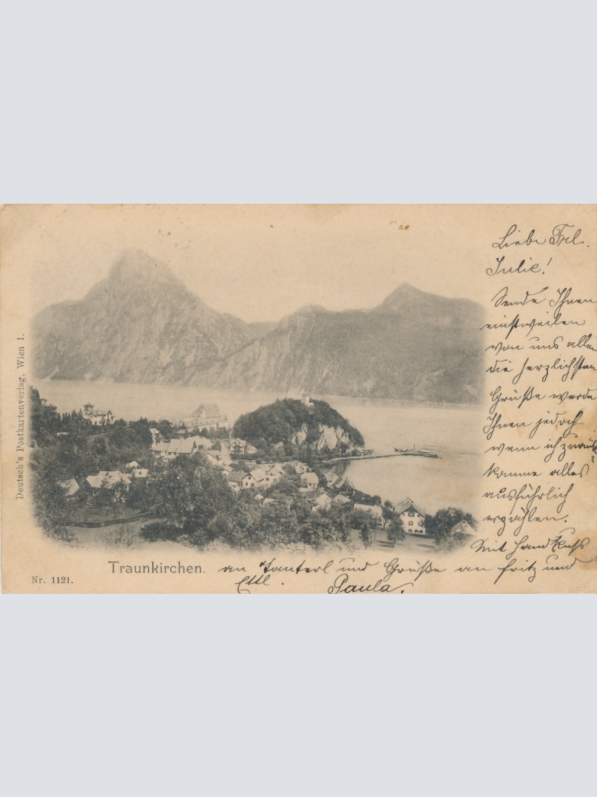 AK aus Traunkirchen Oberösterreich (7672)