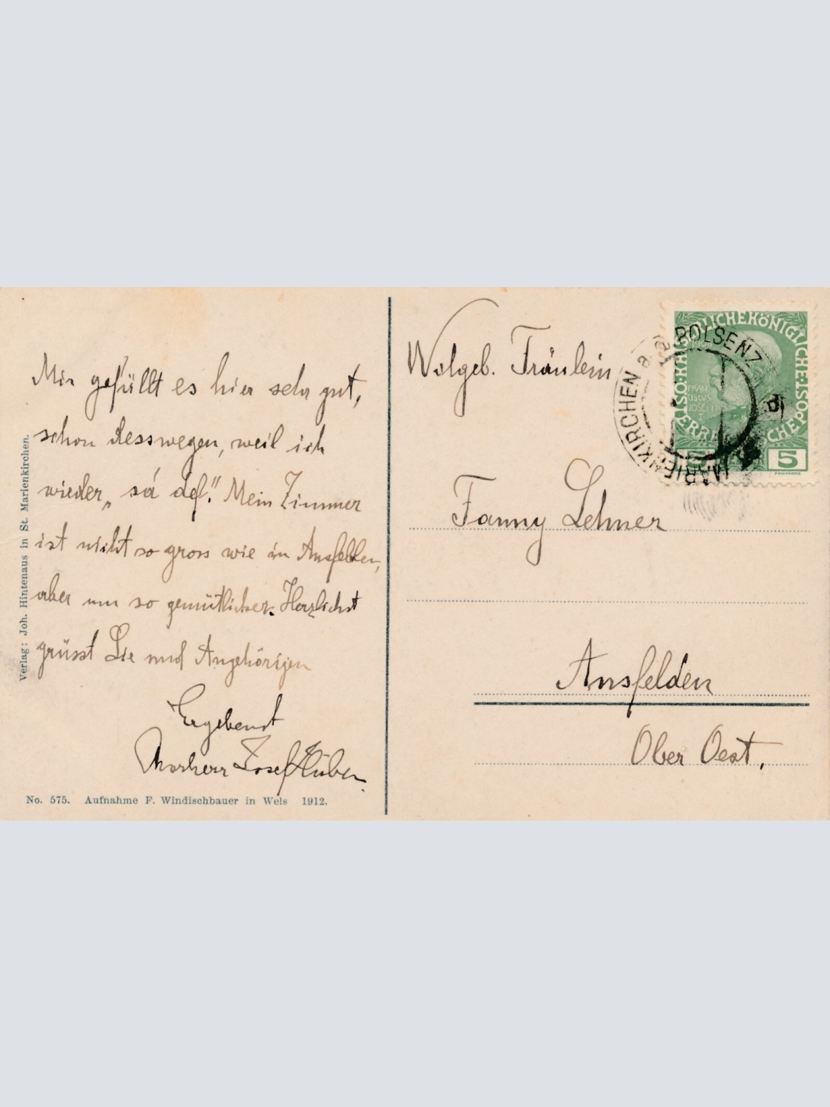 AK aus St. Marienkirchen Oberösterreich (7136)