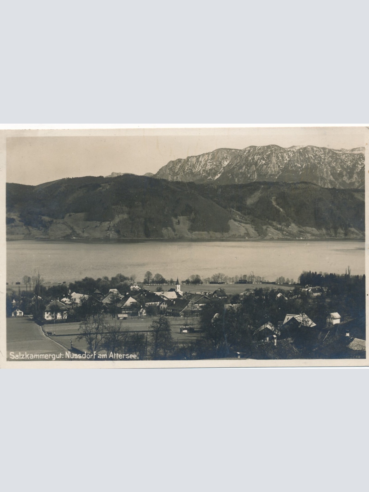 AK aus Nussdorf am Attersee Oberösterreich (7654)