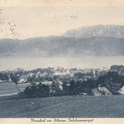 AK aus Nussdorf am Attersee Oberösterreich (7655)