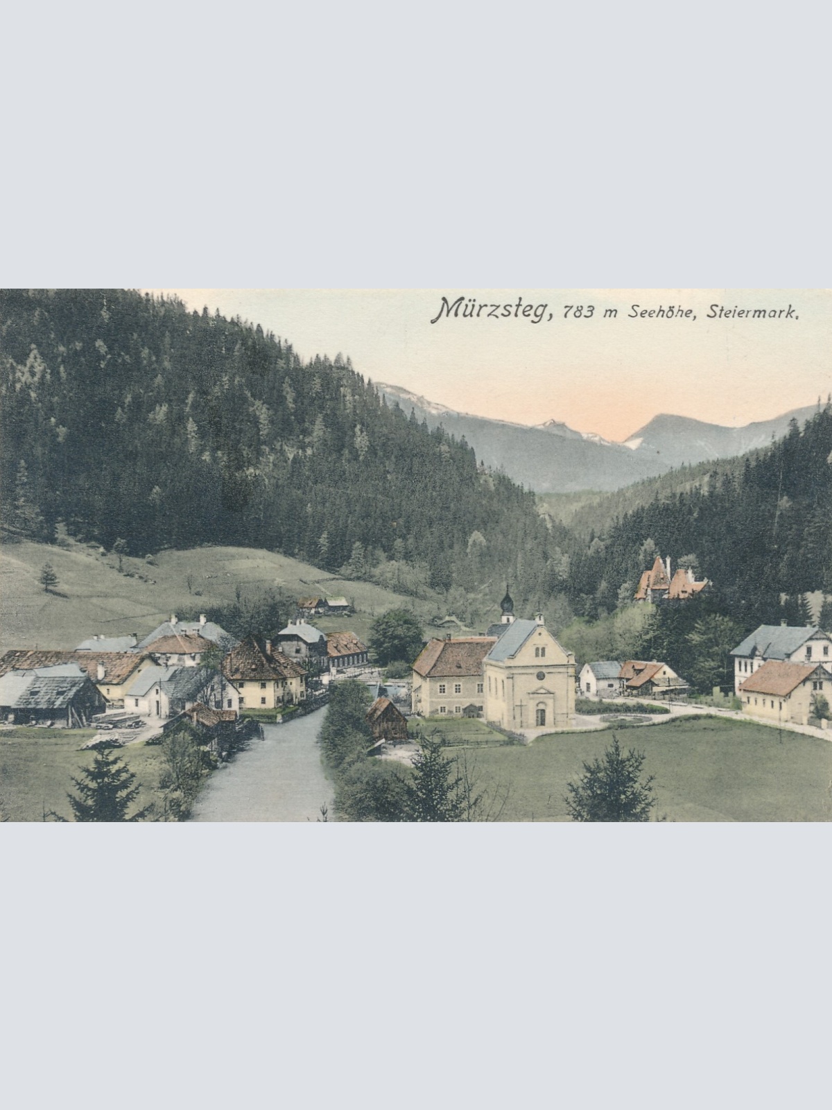 AK aus Mürzsteg Steiermark (7147)