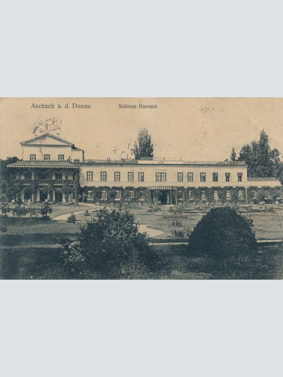 AK aus Aschach an der Donau mit Schloss Harrach Oberösterreich (7126)