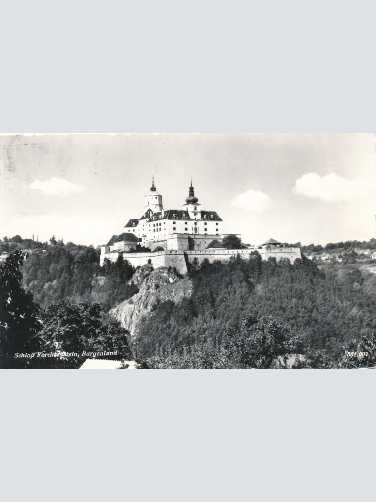 AK vom Schloß Forchtenstein Burgenland (7106)