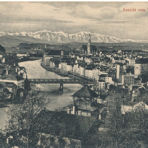 AK, Steyr, Ansicht vom Tabor aus, Oberösterreich (S2077)