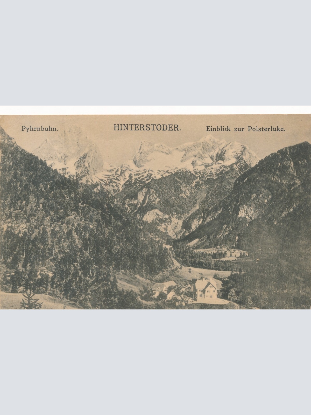 AK, Hinterstoder, Pyhrnbahn, Oberösterreich (S2082)