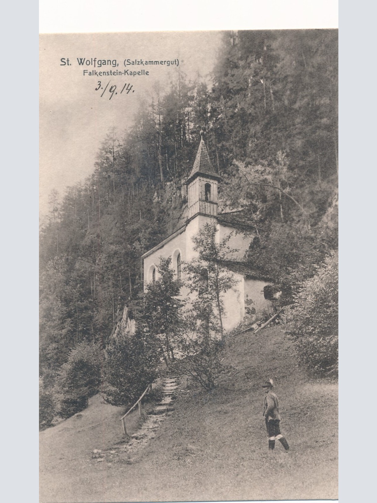 AK, St. Wolfgang, Falkenstein-Kapelle, Oberösterreich (S2098)