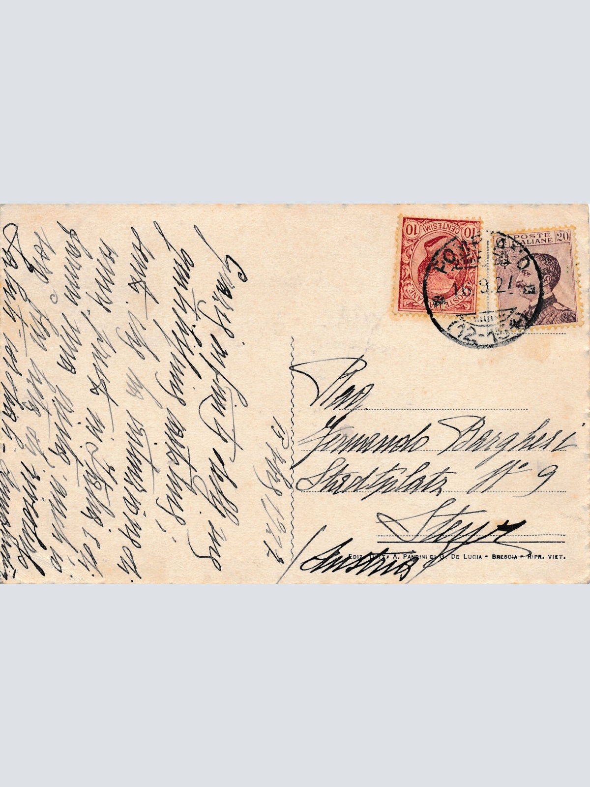 AK aus Gerolanuova Palazzo Ducale Italien (7730)