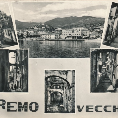 AK aus Sanremo Vecchia Mehrbildkarte Italien (7755)