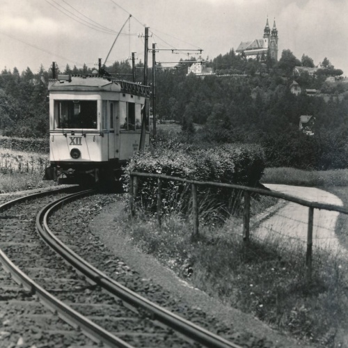 AK, Linz an der Donau, Pöstlingberg, Bergbahn Oberösterreich (S2047)