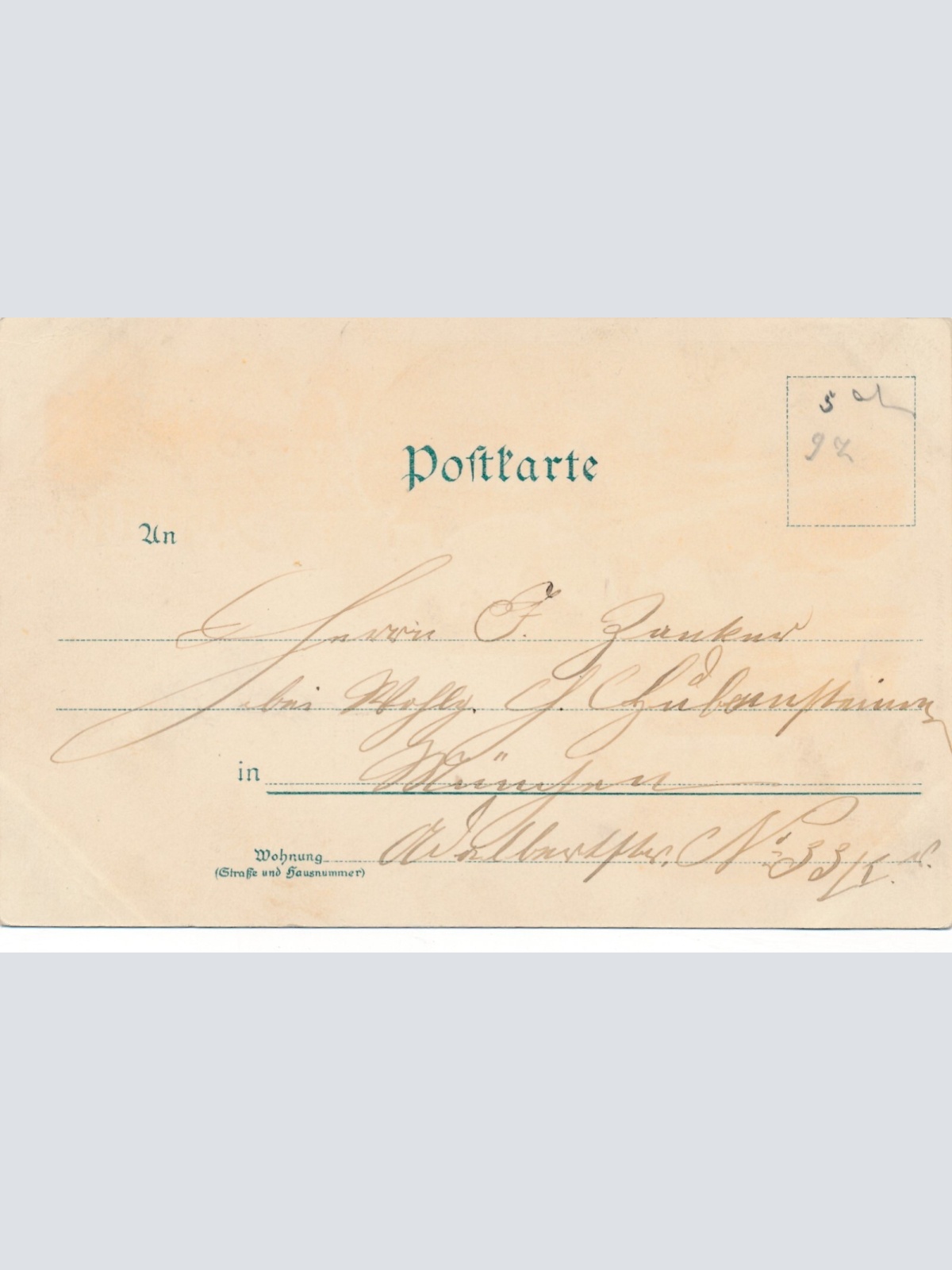 Litho - Karte gruss uas Schönthal Baden - Württemberg (7568)