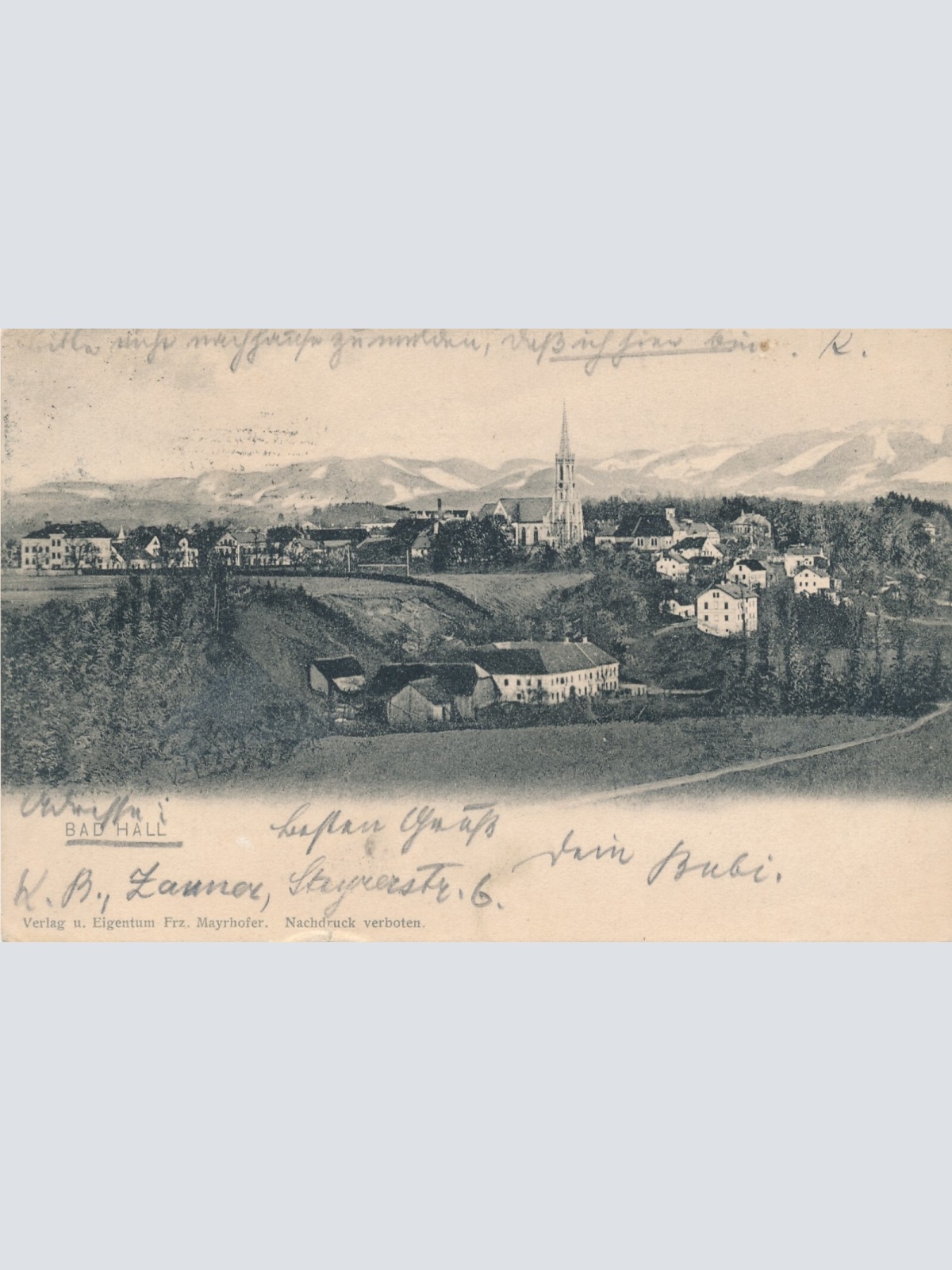 AK aus Bad Hall Oberösterreich (7593)