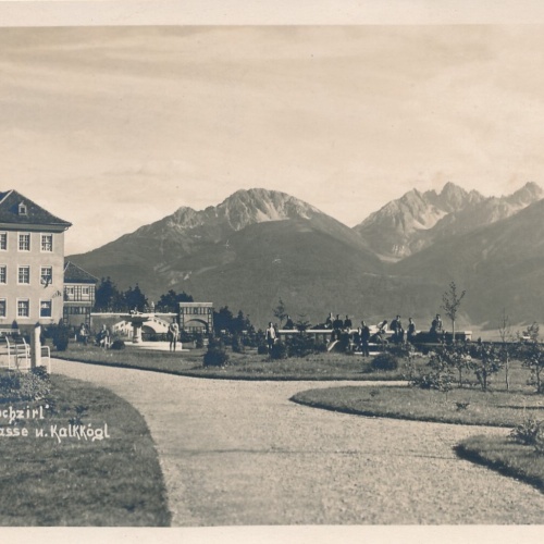 AK aus Hochzirl mit Heilstätte Tirol (7912)