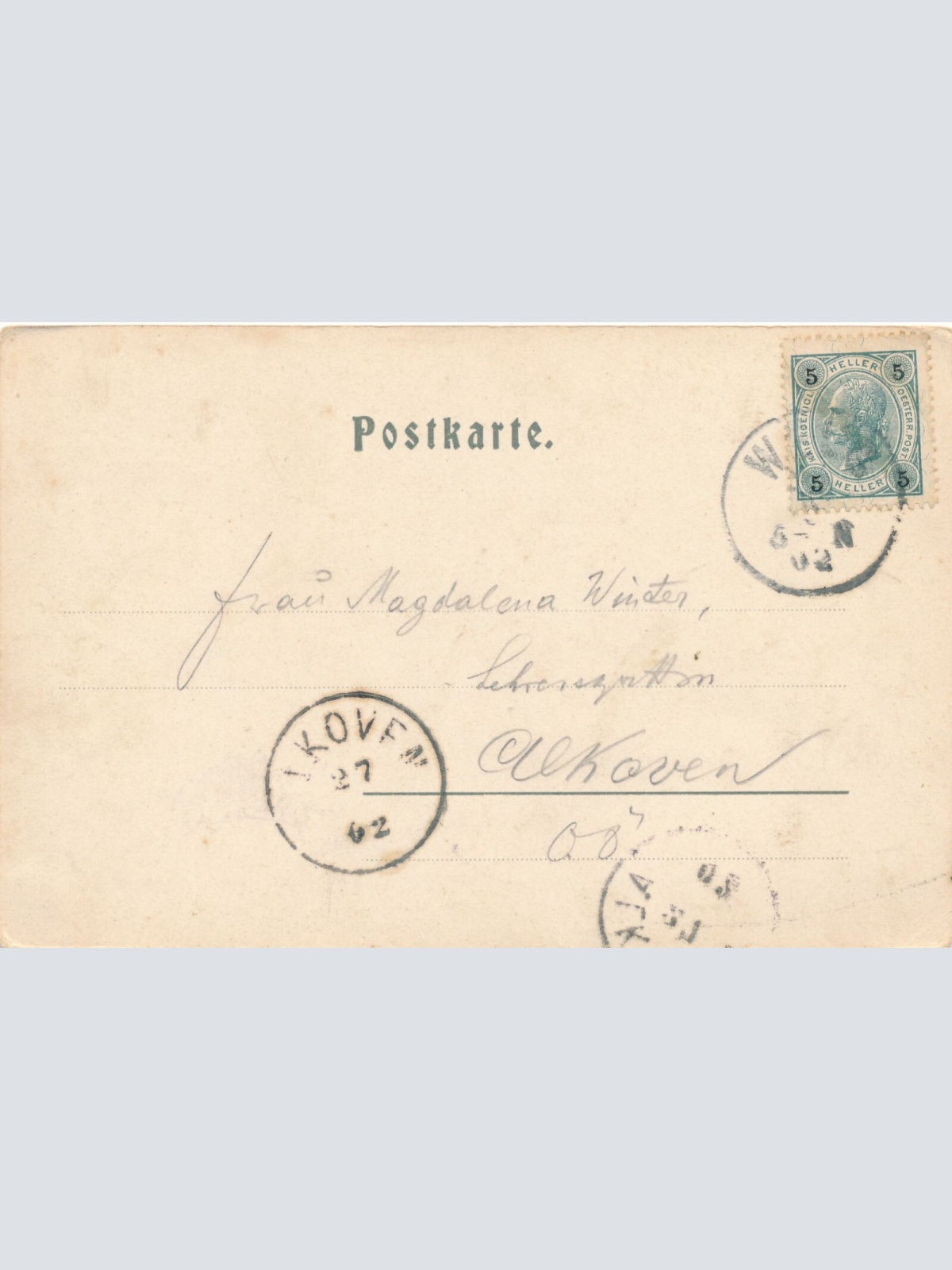 AK aus Wels Oberösterreich (7928)