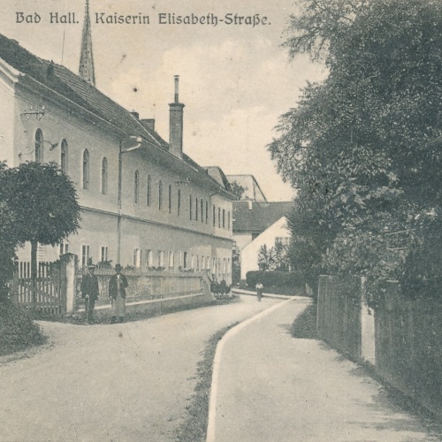 AK aus Bad Hall Kaiserin Elisabeth Straße Oberösterreich (7598)