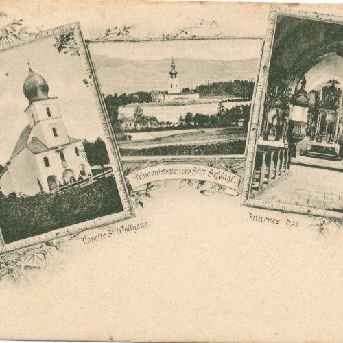 AK aus Schlägl mit Stift Schlägl Oberösterreich (7937)