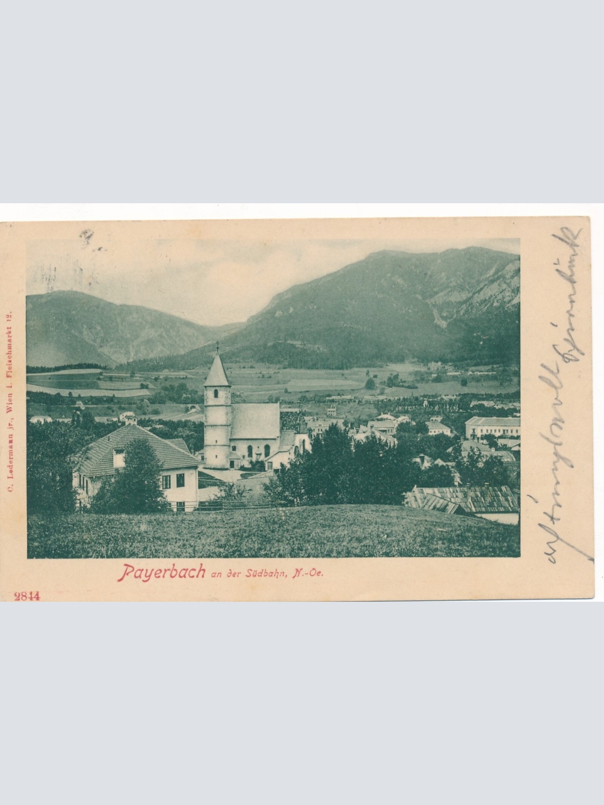 AK aus Payerbach Niederösterreich (7863)