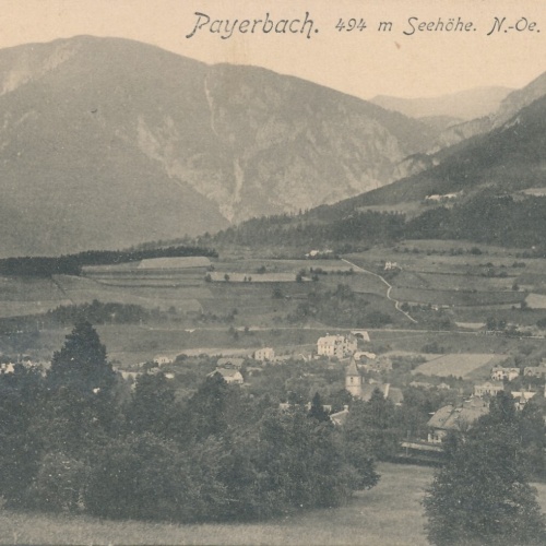 AK aus Payerbach Niederösterreich (7852)