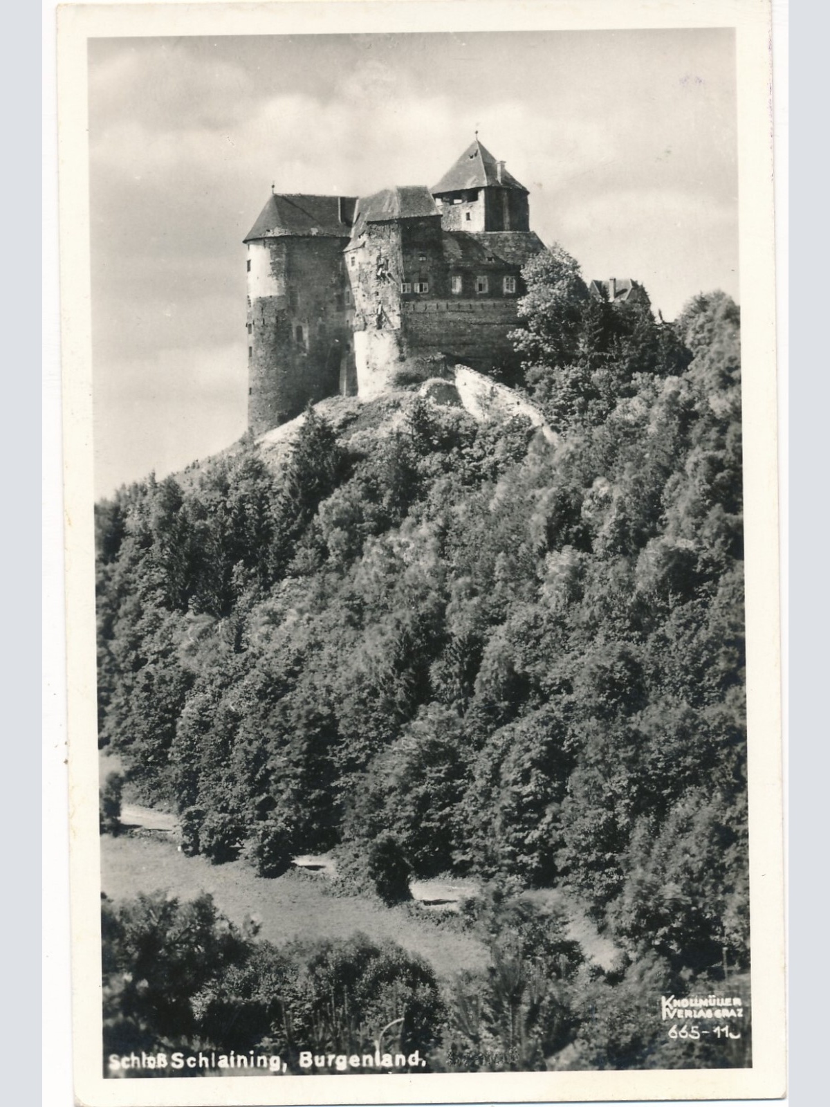 AK vom Schloß Schlaining Brugenland (7516)