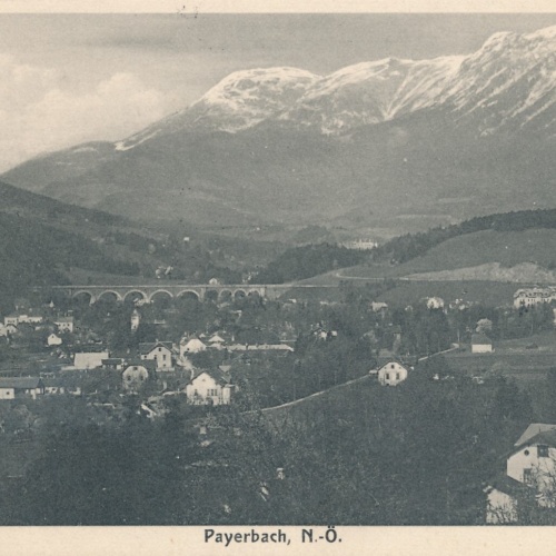AK aus Payerbach Niederösterreich (7856)