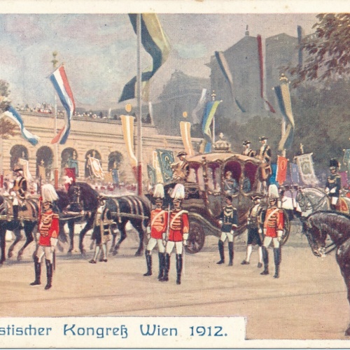 AK aus Wien Euharistischer Kongreß 1912 (7552)