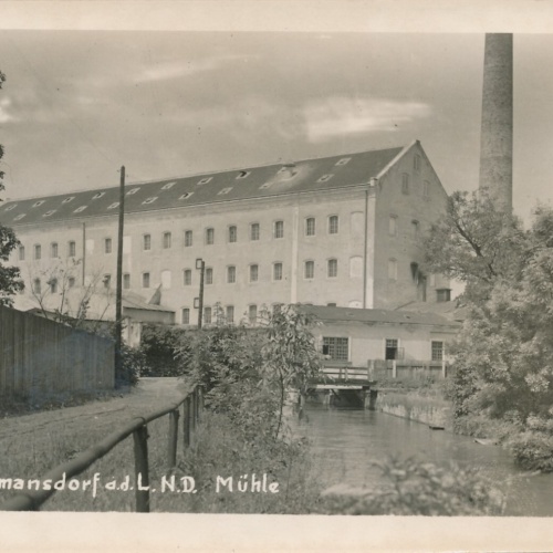 AK aus Trautmannsdorf mit Mühle Niederösterreich (7885)