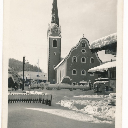 AK aus Ellmau im Winter Tirol (7895)