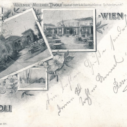 AK gruss vom Tivoli Wien (7541)
