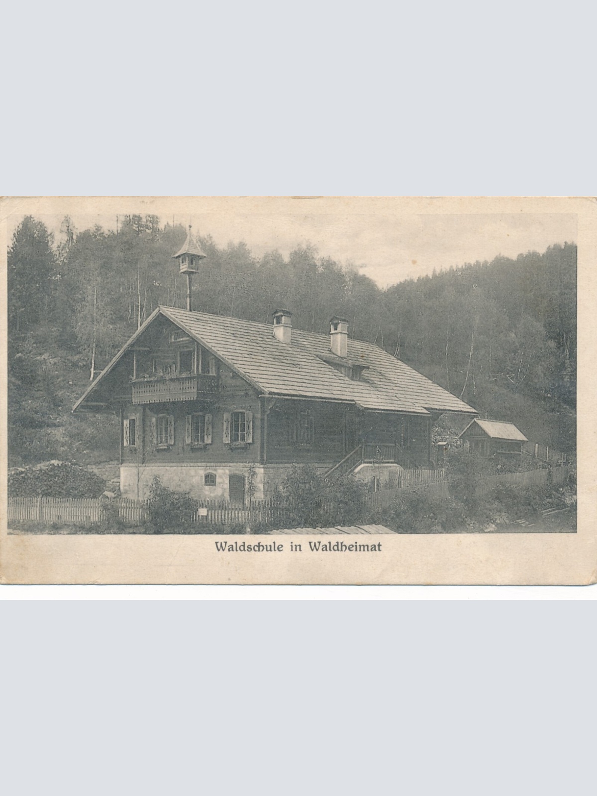 AK aus Krieglach mit Peter Roseggers Waldschule Steiermark (8038)