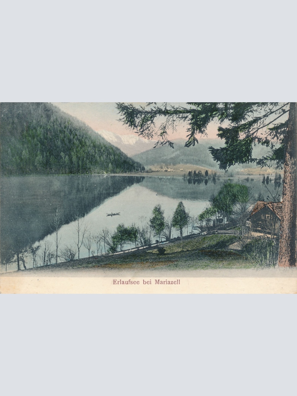 AK vom Erlaufsee bei Mariazell Steiermark (8022)