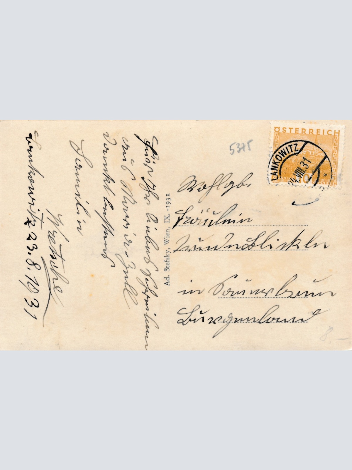 AK aus Lankowitz Steiermark (8062)
