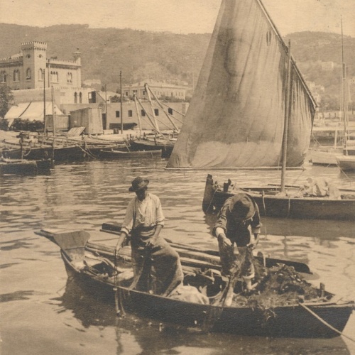 AK aus Trieste Barcola Porto Italien (7979)