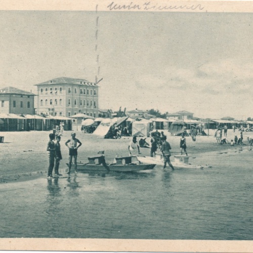 AK aus Riccione Pension Villa Igea und Praga Italien (7974)