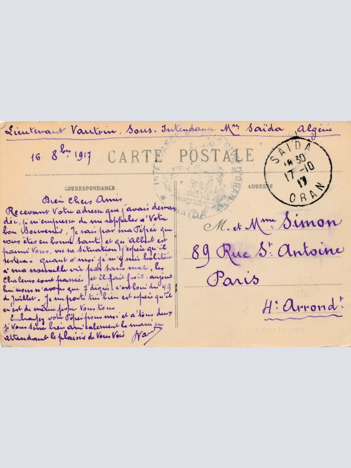 AK aus Algerien Scenes et Types mit Kamel Afrika (7770)