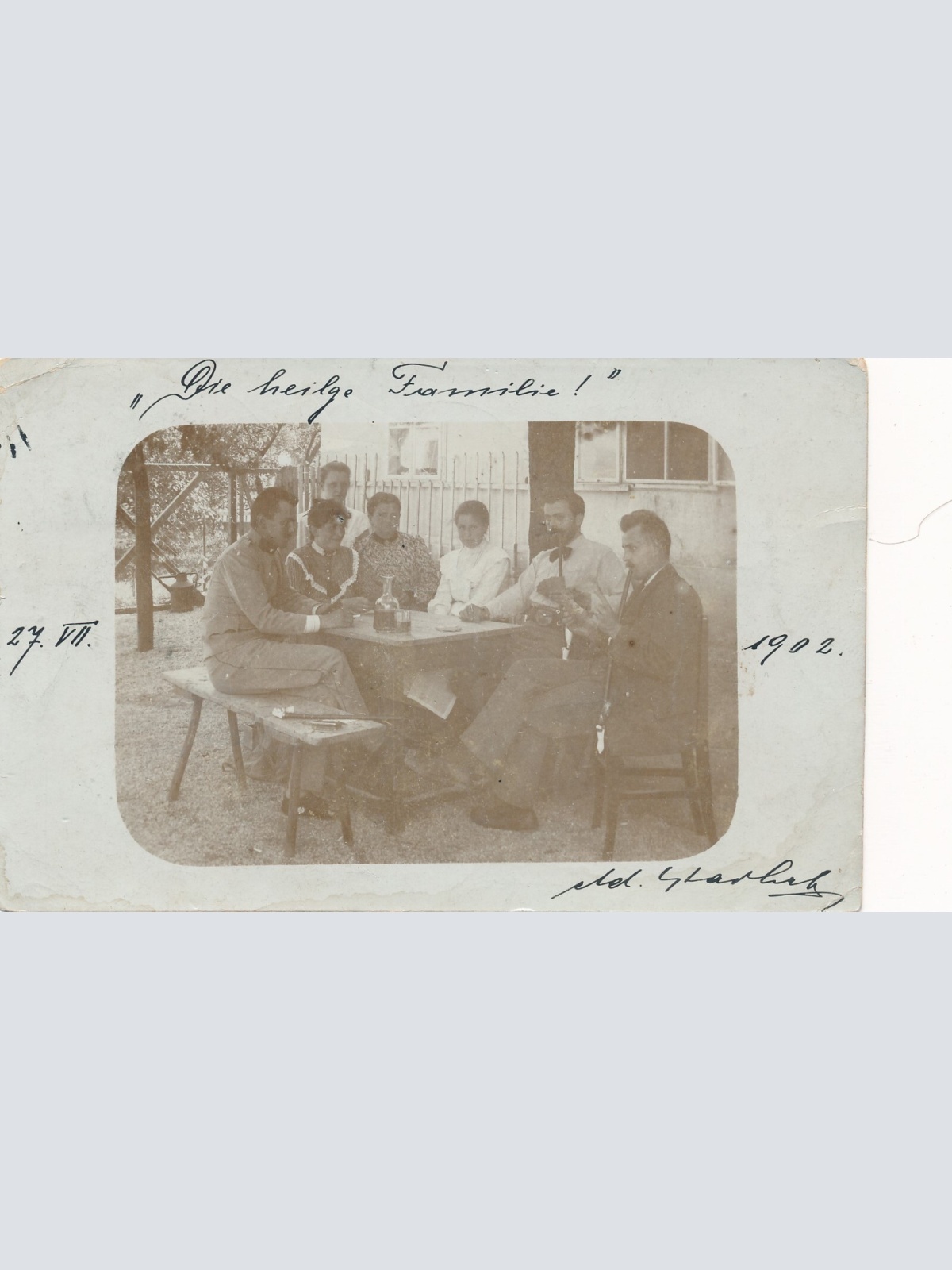 AK Annodazumals von einer gemütlichen Kartenspiel runde mit Soldat (7814)