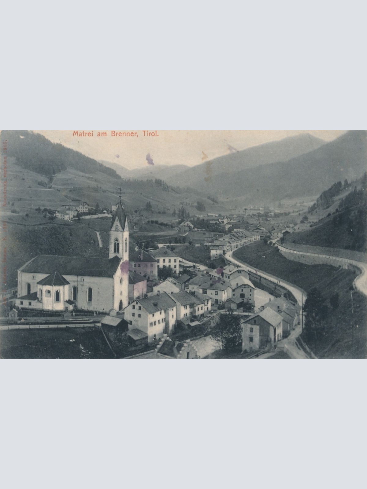 AK aus Matrei am Brenner Tirol (6546)