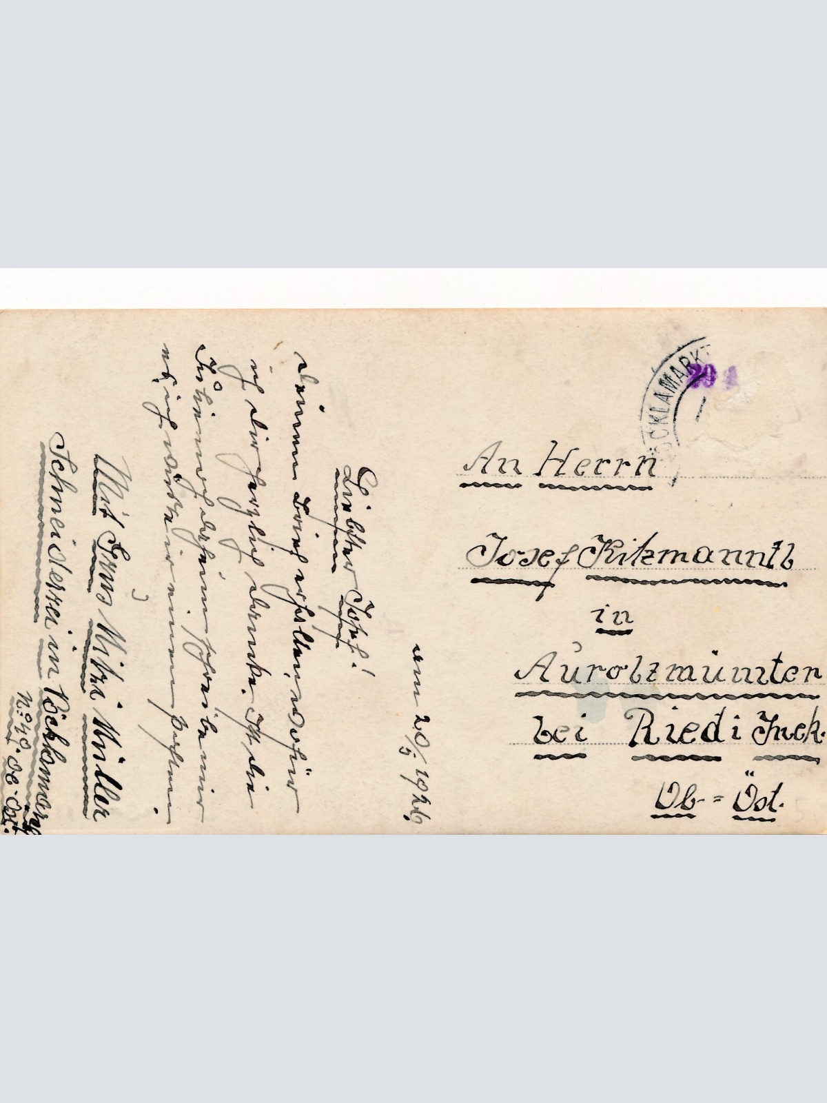 AK, Vöcklamarkt, Oberösterreich (S2116)