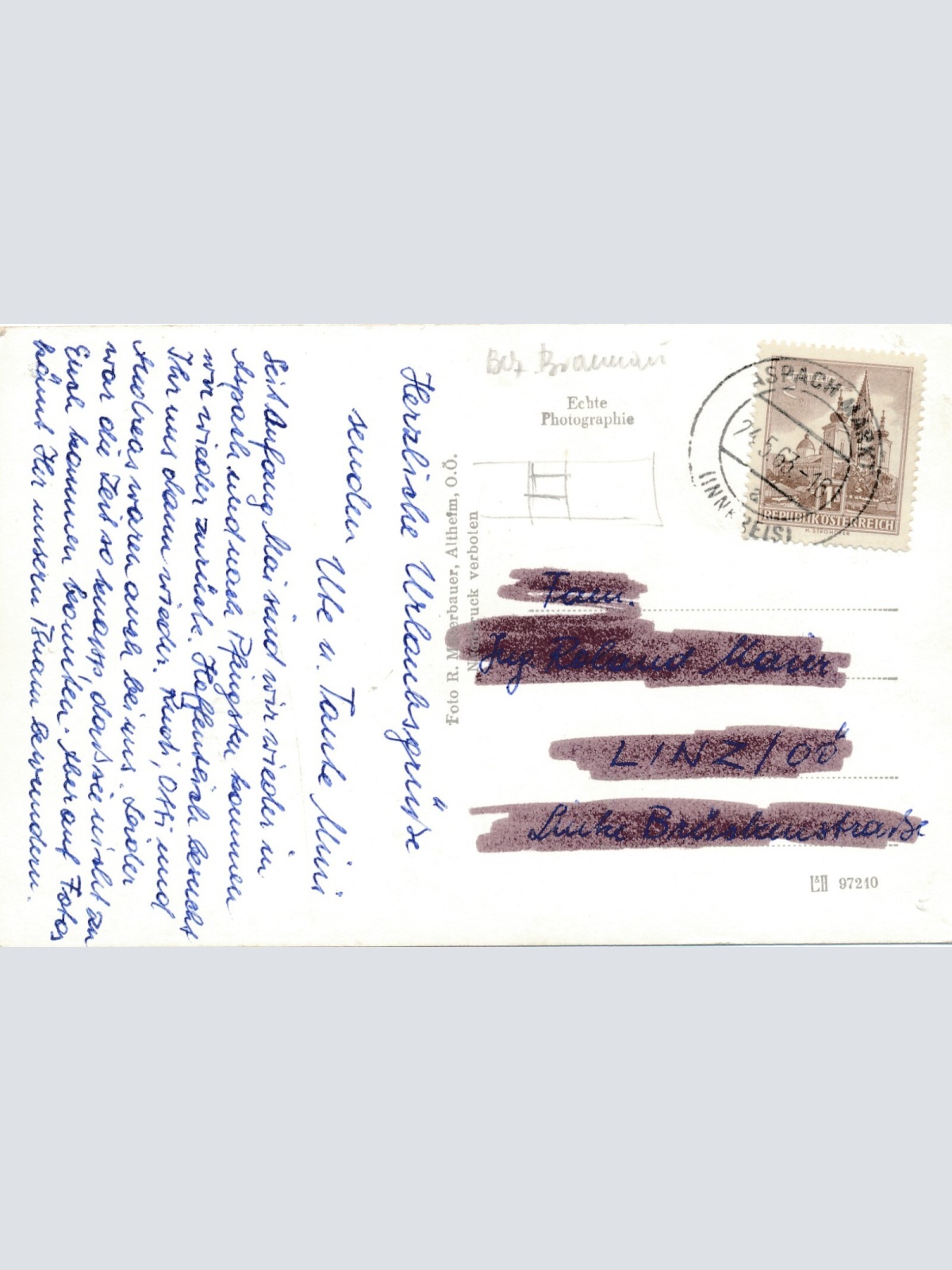 AK aus Aspach Oberösterreich Ansichtskarte (8223)