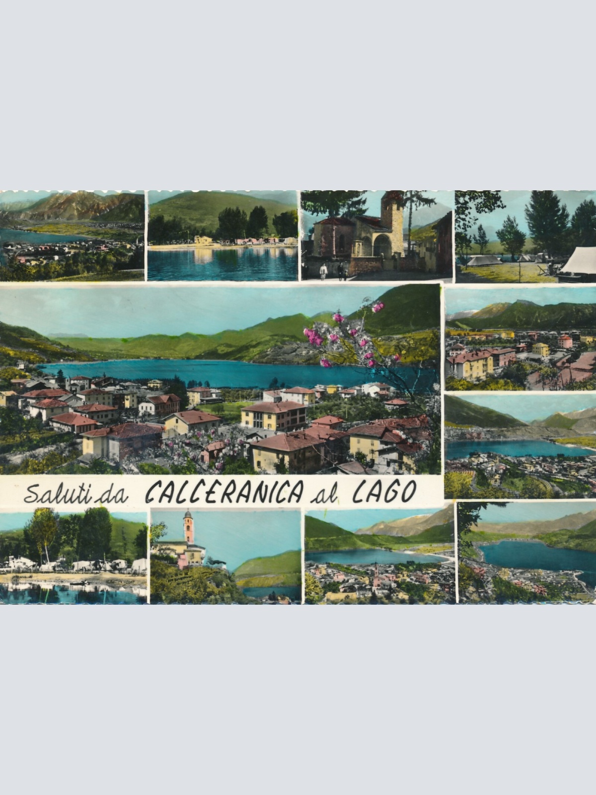 AK aus Calceranica Mehrbildkarte Ansichtskarte Italien (8148)