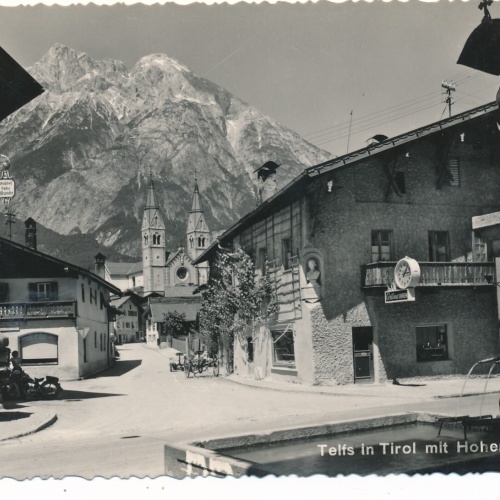 AK aus Telfs in Straßenansicht Tirol Ansichtskarte (8316)