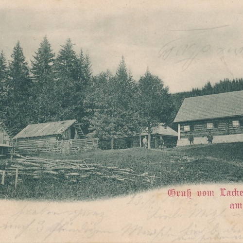AK vom Lackerboden am Schneeberg Niederösterreich (6647)