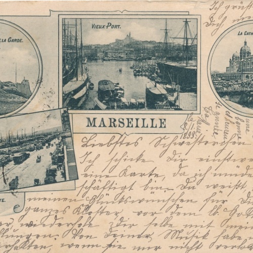 AK aus Marseille Mehrbildkarte Frankreich (6656)