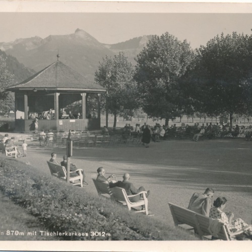 AK aus Bad Hofgastein mit Tischlerkarkees Salzburg Ansichtskarte (8299)