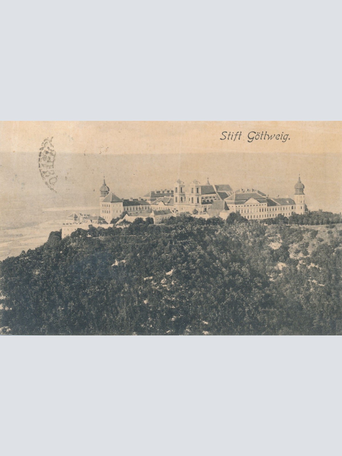 AK aus Göttweig mit Stift Niederösterreich Ansichtskarte (8100)