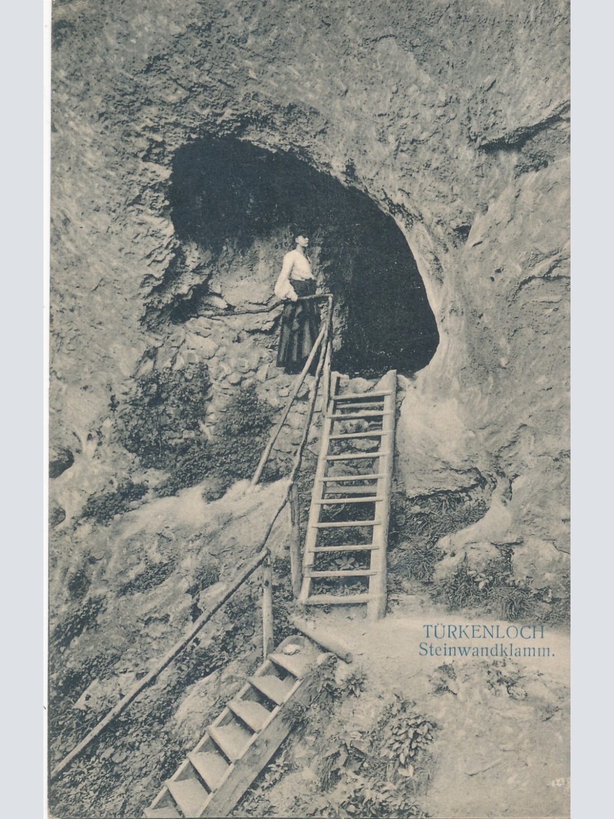 AK vom Türkenloch Steinwandklamm Niederösterreich Ansichtskarte (8092)