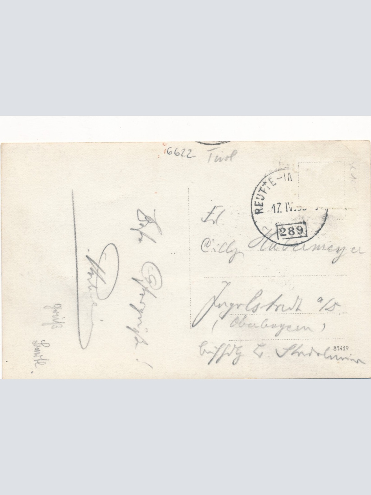 AK aus Berwang Tirol Ansichtskarte (8079)