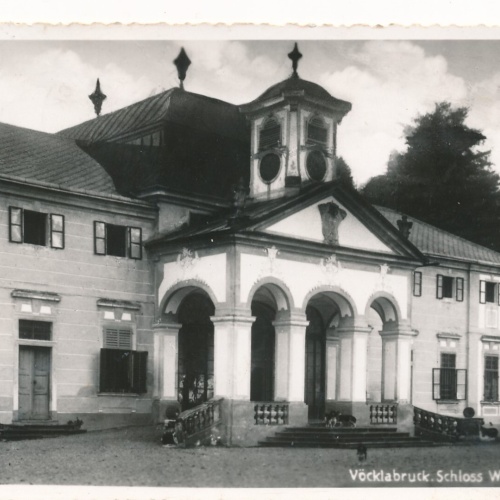 AK aus Vöcklabruck mit Schloss Wartenburg Oberösterreich Ansichtskarte (8523)
