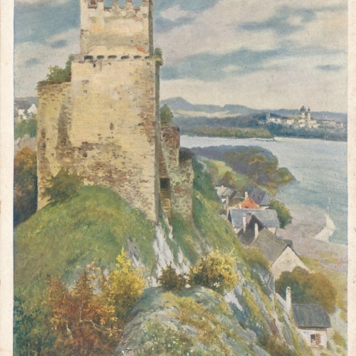 AK von der Ruine Weitenegg Niederösterreich Ansichtskarte (8112)