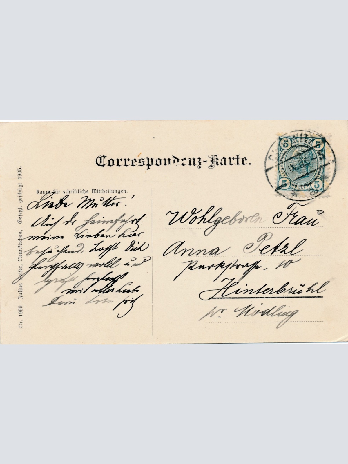 AK aus Wartenstein bei Gloggnitz Niederösterreich Ansichtskarte (8563)