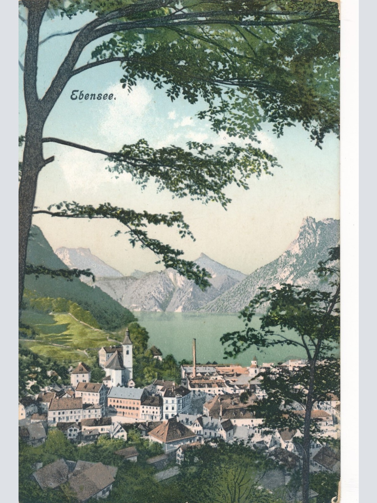 AK aus Ebensee Oberösterreich Ansichtskarte (8512)