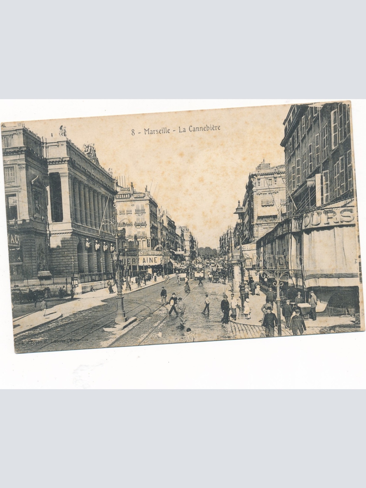 AK aus Marseille Frankreich Ansichtskarte (8629)